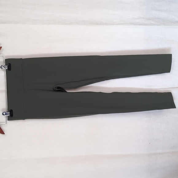 All Access Dark Green High Waisted Stretch Leggings Size Small - Picture 1 of 5